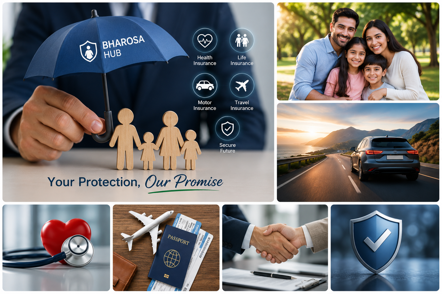 Your Protection, Our Promise — Bharosa Hub insurance coverage